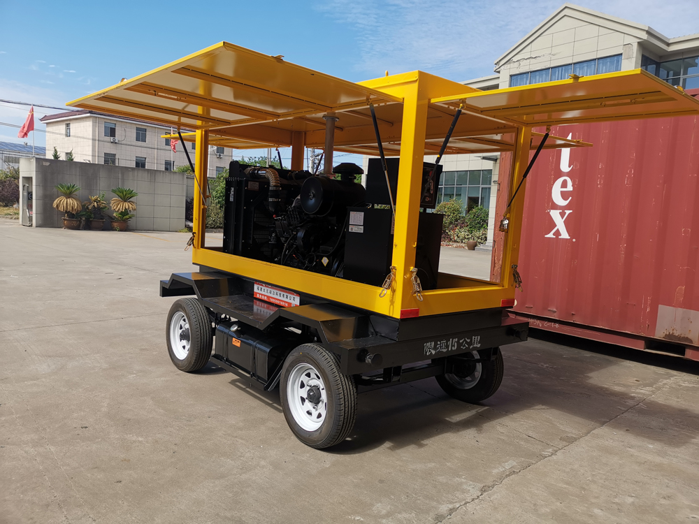 移動(dòng)拖車式發(fā)電機(jī)組